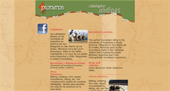 Desktop Screenshot of pioneros.com.ar